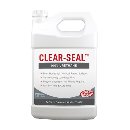 1 Gal. Clear Seal 100% Urethane, Low Gloss, Clear